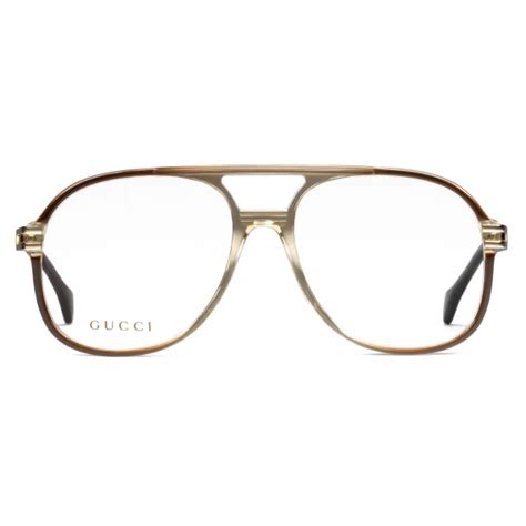 gucci reading glasses aviator